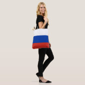 Russische vlag tote bag (Op model)