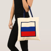 Russische vlag tote bag (Voorkant (product))