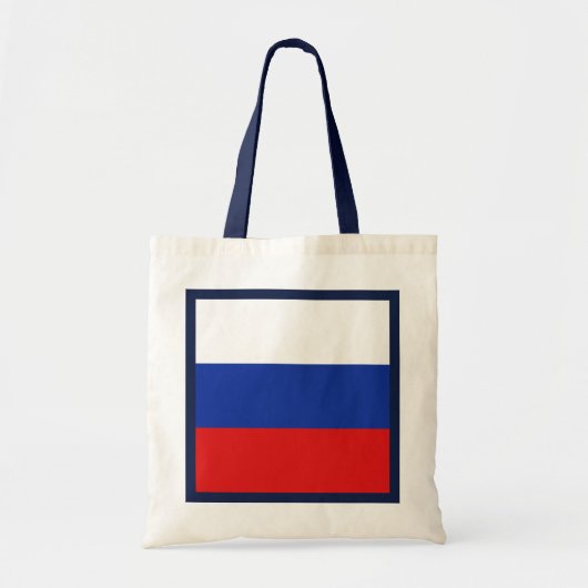 Russische vlag tote bag (Voorkant)