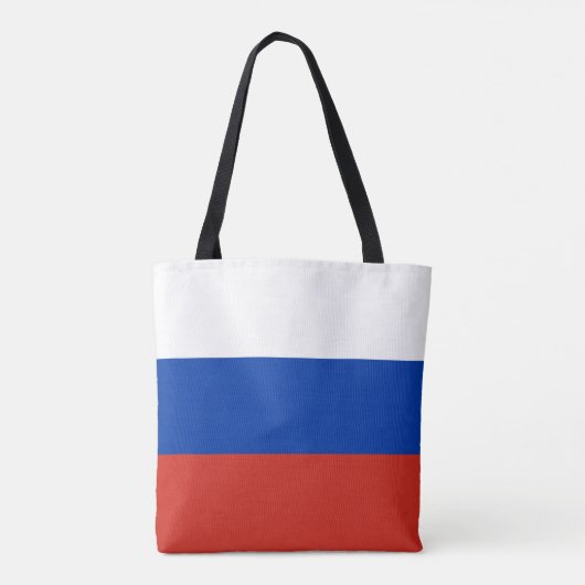 Russische vlag tote bag (Achterkant)