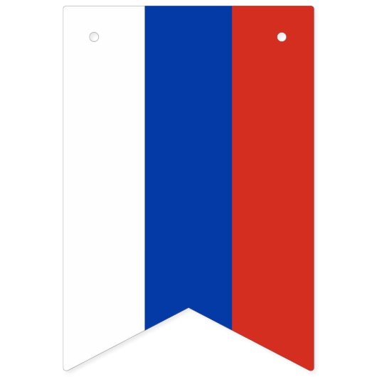 Russische vlag vlaggetjes (Tweede vlag)