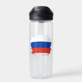 Russische vlag waterfles (Achterkant)