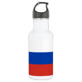 Russische vlag waterfles (Voorkant)
