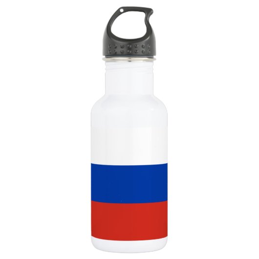 Russische vlag waterfles  (Voorkant)