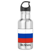 Russische vlag waterfles  (Voorkant)