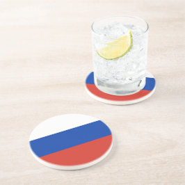 Russische vlag zandsteen onderzetter