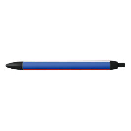 Russische vlag zwarte inkt pen