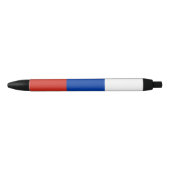Russische vlag zwarte inkt pen (Voorkant)