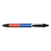 Russische vlag zwarte inkt pen (Achterkant)