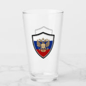 Russische vlaggen glas (Voorkant)