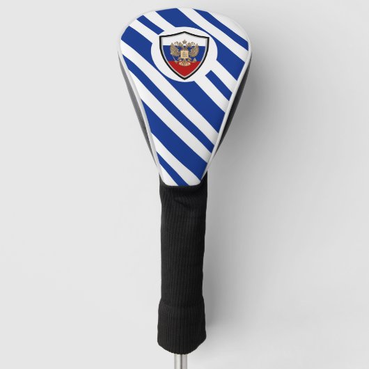 Russische vlaggen golfheadcover (Voorkant)