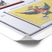 Russische vlaggen, uit een Frans vlagboek, c.1819 Poster (Hoek)