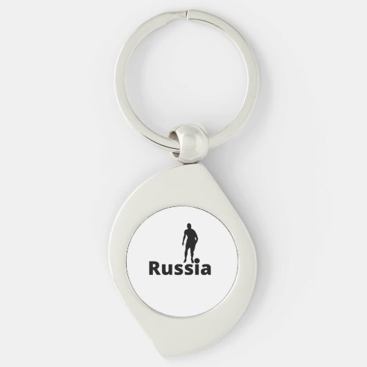 Russische voetbal  sleutelhanger (Voorkant)