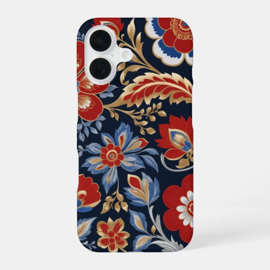 Russische volkscultuur iPhone 16 hoesje (Achterkant)