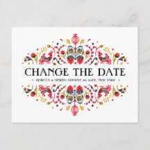 Russische Volkskunst Khokhloma bruiloft UITSTEL