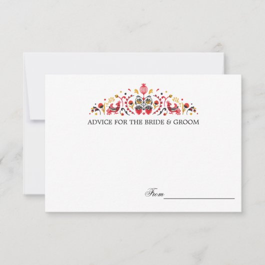 Russische  Volkskunst  Khokhloma  Trouw Advies Kaa Kaart (Voorkant)