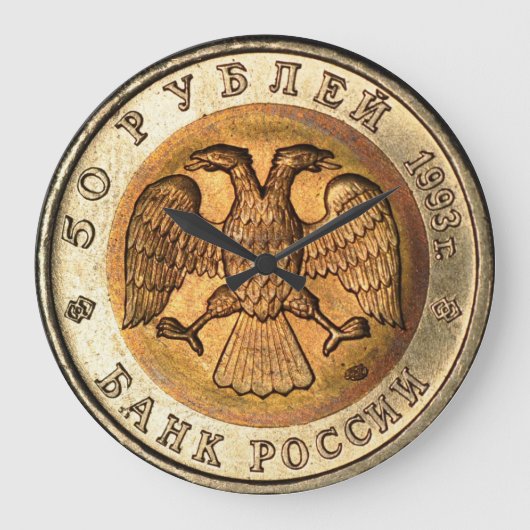 Russische wandklok (Voorkant)
