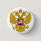 Russische wapenstilstand ronde button 3,2 cm (Voorkant)