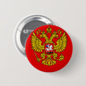 Russische wapenstilstand ronde button 5,7 cm (Voorkant /achterkant)