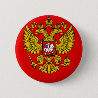 Russische wapenstilstand ronde button 5,7 cm
