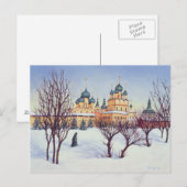 Russische winter 2004 briefkaart (Voorkant / Achterkant)