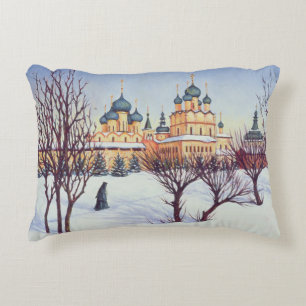 Russische winter 2004 decoratief kussen