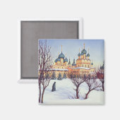 Russische winter 2004 magneet (Voorkant / Achterkant)
