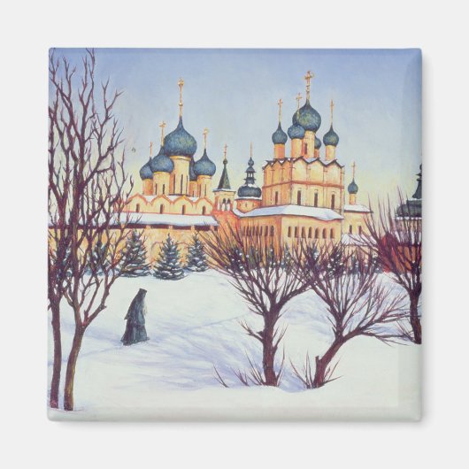 Russische winter 2004 magneet (Voorkant)