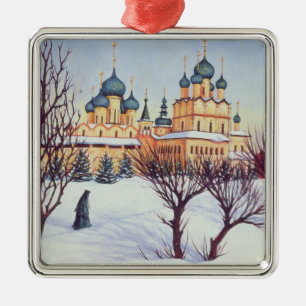 Russische winter 2004 metalen ornament