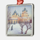 Russische winter 2004 metalen ornament (Links)