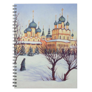 Russische winter 2004 notitieboek