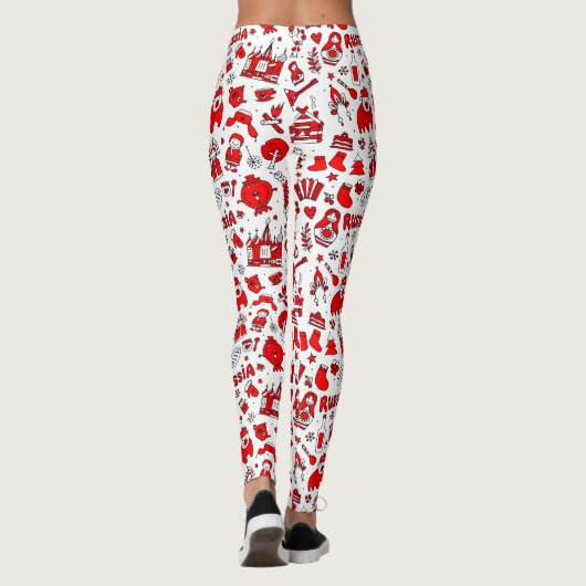Russische ZEF-stijl Leggings (Achterkant)