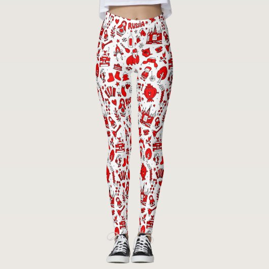 Russische ZEF-stijl Leggings (Voorkant)