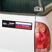 Russland - Rusland Autoaufkleber Bumpersticker (Op Truck)