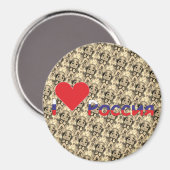 Russland - Rusland Babuschka - Matrjoschka Magnet (Voorkant / Achterkant)