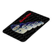 Russland - Rusland Babuschka - Matrjoschka Magnet Magneet (Linkerzijde)