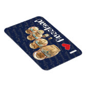 Russland - Russia Babuschka - Matrjoschka Magnet Magneet (Rechterzijde)