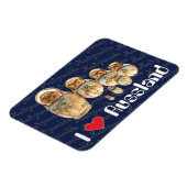 Russland - Russia Babuschka - Matrjoschka Magnet Magneet (Linkerzijde)