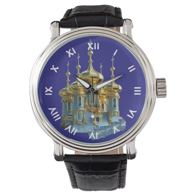 Russland - Russia  St. Petersburg Uhr Horloge (Voorkant)