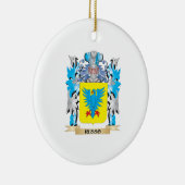Russo Coat of Arms - Familiekust Keramisch Ornament (Rechts)