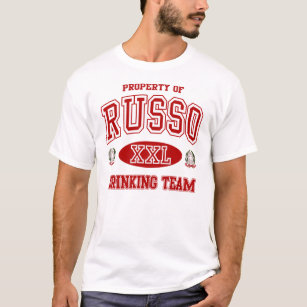 Russo Italiaans Drink team naar shirt