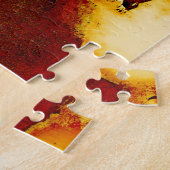 Rust Abstract Patroon Legpuzzel (Zijkant)