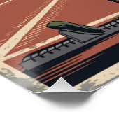 Rust Als Dat Moet, Maar Geef Nooit Op Perfect Poster (Hoek)