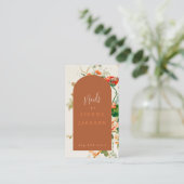 Rust Arch  Bloemist Visitekaartje (Staand voorkant)