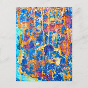 Rust Art Cool Fun Unique Briefkaart