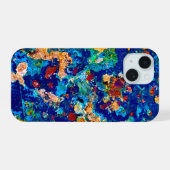 Rust Art Cool Fun Unique iPhone 15 Case (Achterkant horizontaal)