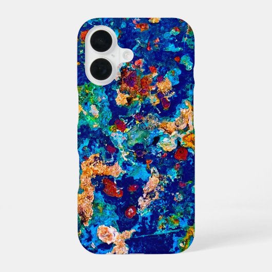 Rust Art Cool Fun Unique iPhone 16 Hoesje (Achterkant)