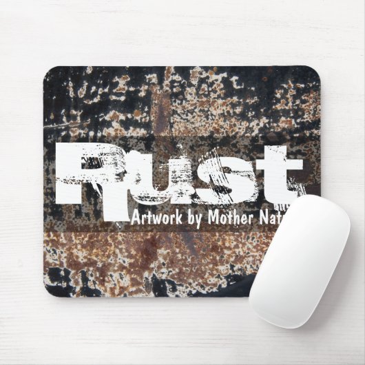 Rust~Artwork bij moeder Natuur Muismat (Met muis)