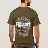 Rust~Artwork bij moeder Natuur T-shirt (Achterkant)