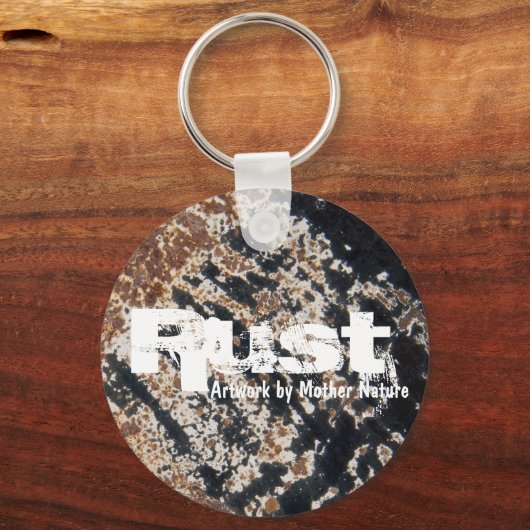 Rust~ Artwork van moeder Natuur Sleutelhanger (Voorkant)